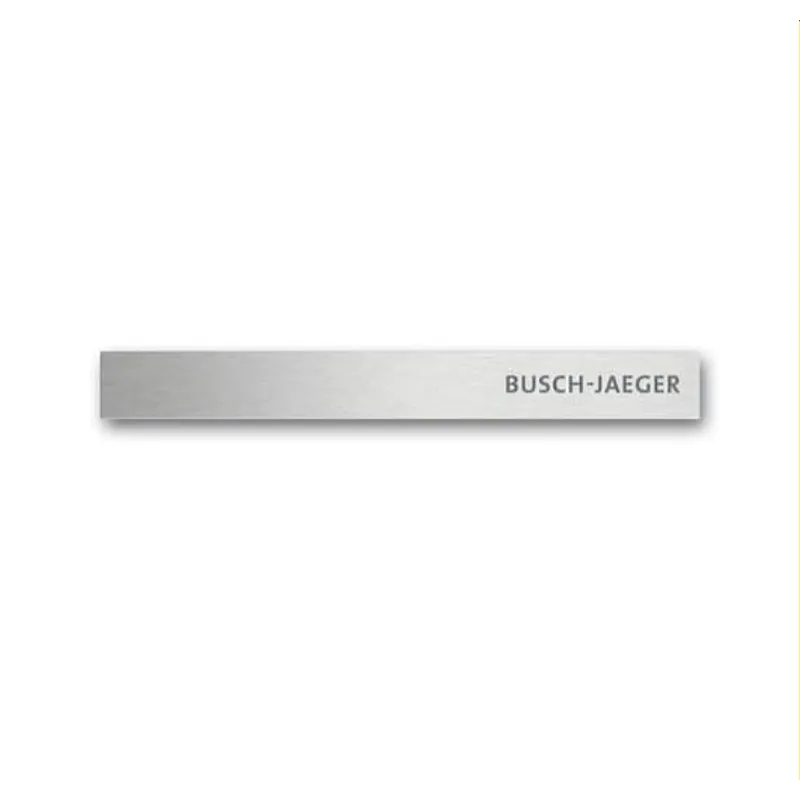 Busch-Jaeger Leiste 6349-860-101 unten Edelstahl