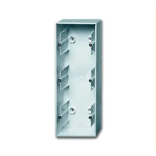 Busch-Jaeger AP-Gehäuse 1703-83 3fach aluminiumsilber