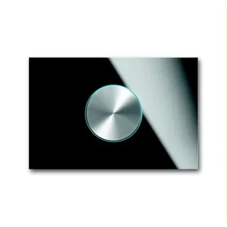 Busch-Jaeger Bedienelement 6341-825-101 1fach Glas schwarz