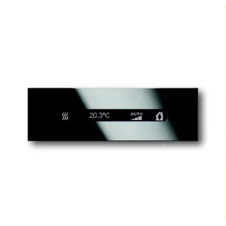 Busch-Jaeger Leiste 6351/08-825 oben Glas schwarz