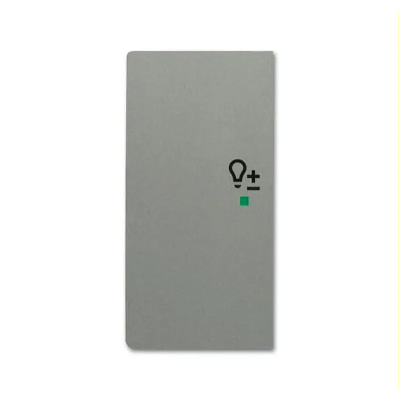Busch-Jaeger Wippe 6234-21-803 2fach Dimmer graumetallisch