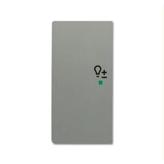 Busch-Jaeger Wippe 6234-21-803 2fach Dimmer graumetallisch