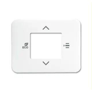 Busch-Jaeger Zentralscheibe 6109/03-24G f.Raumtemperaturregler ws