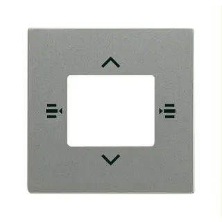 Busch-Jaeger Zentralscheibe 6108/61-803 graumetallisch