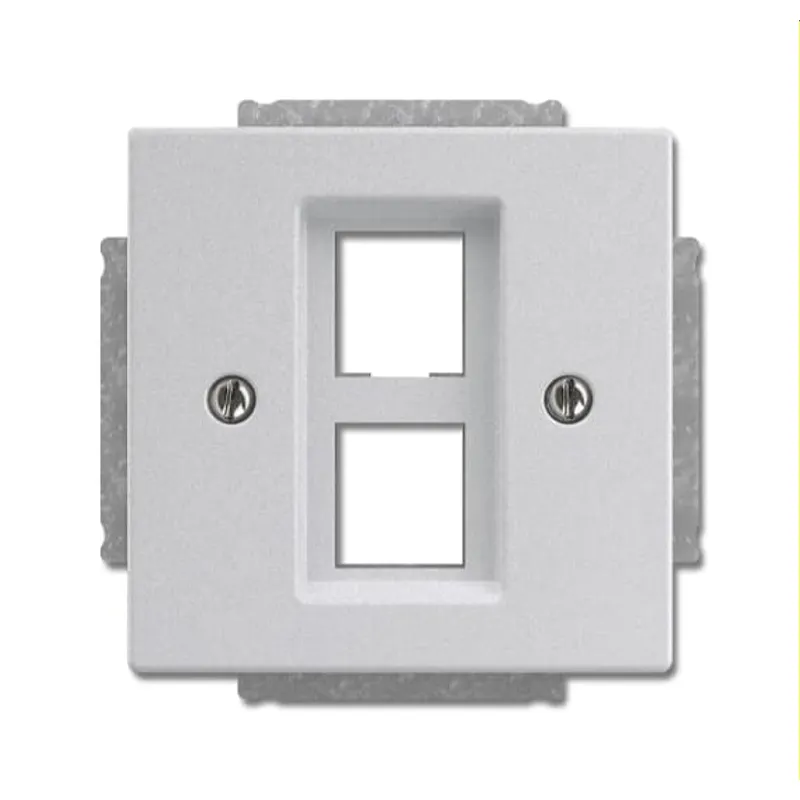 Busch-Jaeger Zentralscheibe 2561-02-83 aluminiumsilber