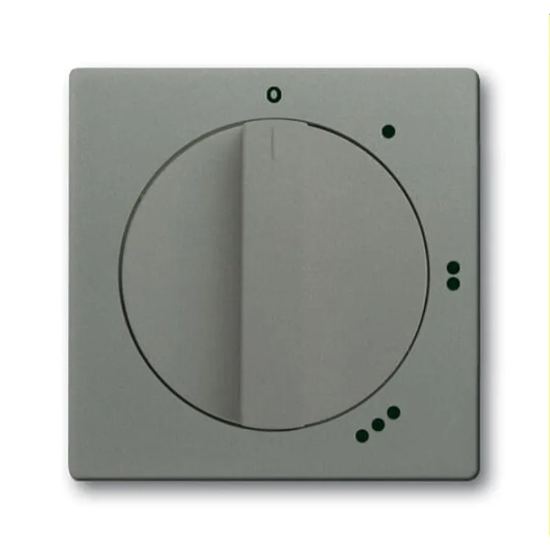 Busch-Jaeger Zentralscheibe 2542 DR/01-803 m.Drehgriff grmetallisch