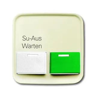 Busch-Jaeger Zentralscheibe 2548-642 BD-212-10 SI weiß