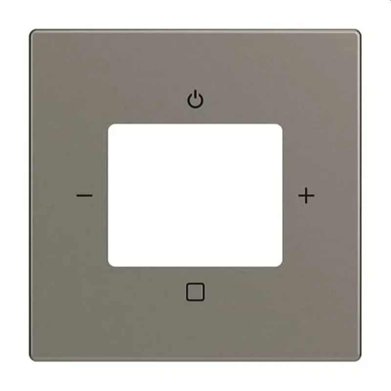 Busch-Jaeger Zentralscheibe 8252-803-101 graumetallisch