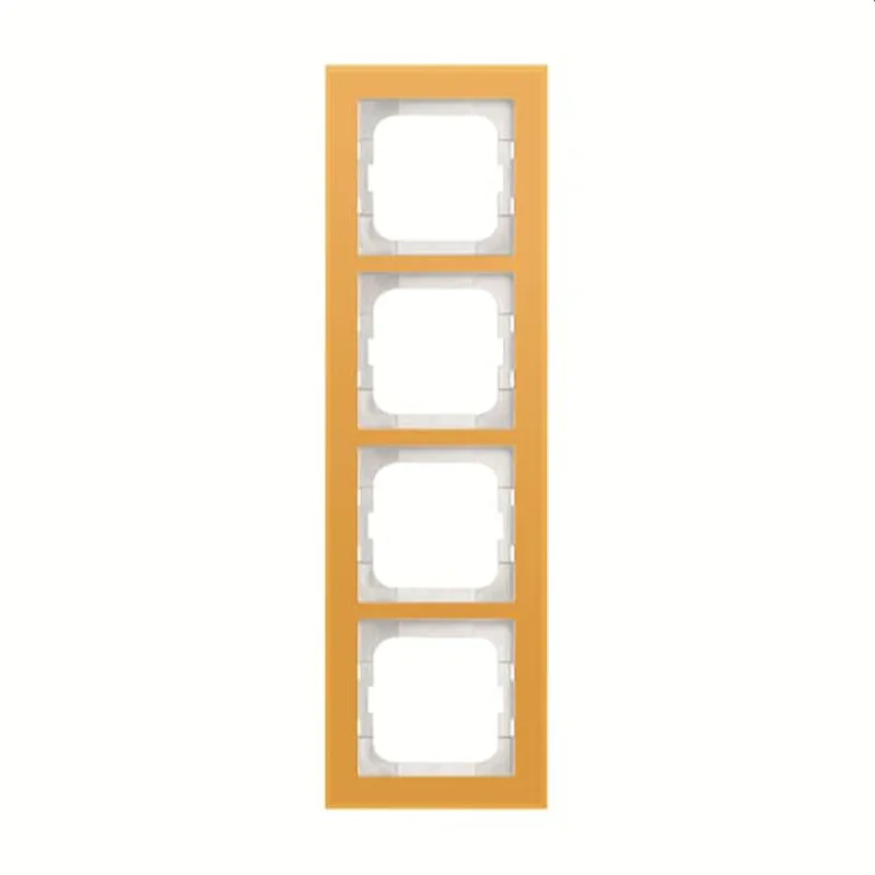 Busch-Jaeger Abdeckrahmen 1724-225 4-fach Glas Sonne