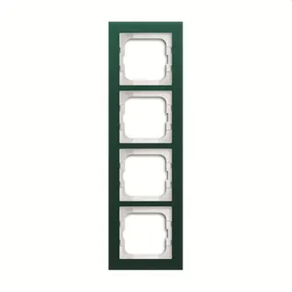 Busch-Jaeger Abdeckrahmen 1724-226 4-fach Glas Avocado