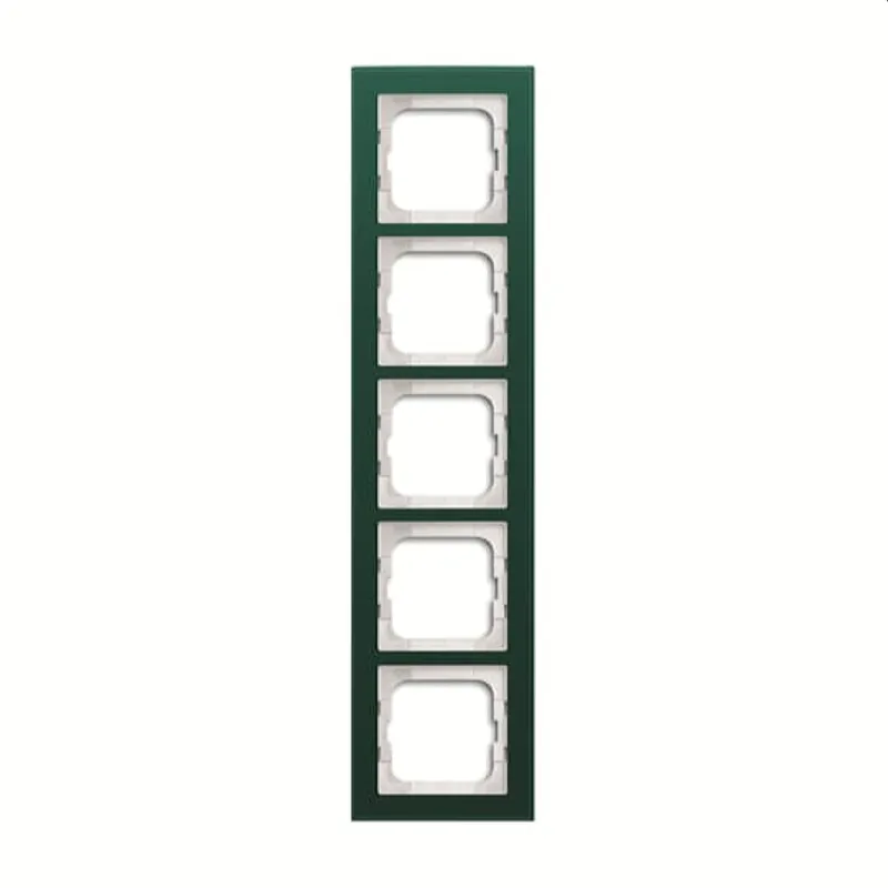 Busch-Jaeger Abdeckrahmen 1725-226 5-fach Glas Avocado