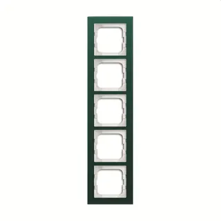 Busch-Jaeger Abdeckrahmen 1725-226 5-fach Glas Avocado