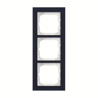 Busch-Jaeger Abdeckrahmen 1723-223 3-fach Glas Purpur