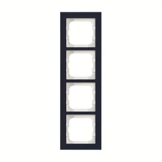 Busch-Jaeger Abdeckrahmen 1724-223 4-fach Glas Purpur