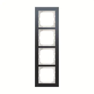 Busch-Jaeger Abdeckrahmen 1724-229 4-fach Glas Auster