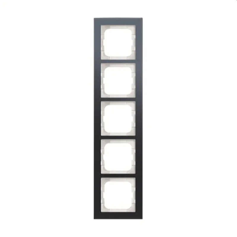 Busch-Jaeger Abdeckrahmen 1725-229 5-fach Glas Auster