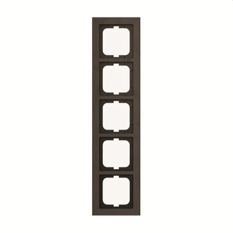 Busch-Jaeger Abdeckrahmen 1725-243 5-fach papierbraun