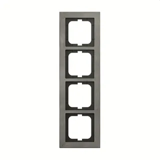 Busch-Jaeger Abdeckrahmen 1724-298 4-fach Betongrau