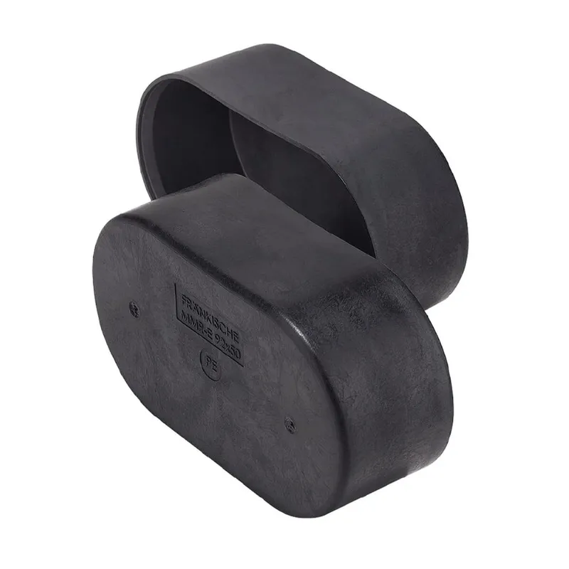 Fraenkische Rohrwerke Endkappe MMR-E f. Multimedia-Rohr 92x50mm schwarz 29490292