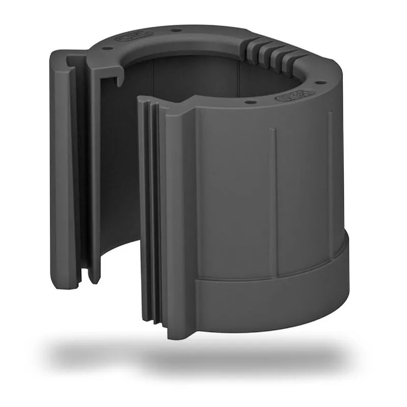 OBO Rohrendtülle 129 TB M25 SW schwarz teilbar