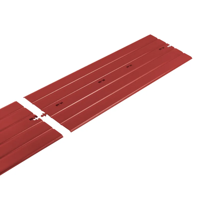 Fraenkische Rohrwerke Abdeckhaube FPL - Type 200 rot 100cm
