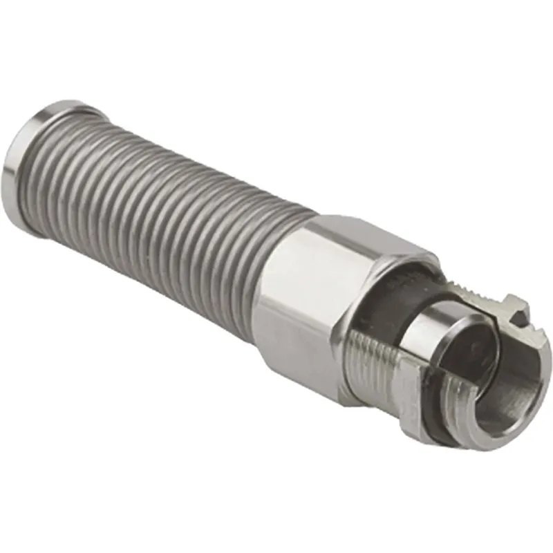 Kaiser AGRO Kabelverschraubung M16 mit Knickschutzfeder Messing 8-10mm 1080.17.52.100