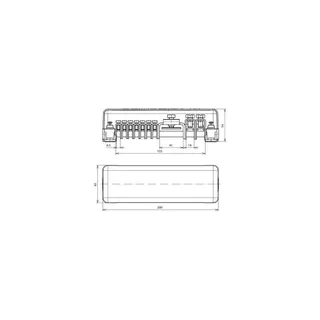 Dehn & Söhne Potentialausgleichsschiene 563040 Ms/gal Sn 100qmm PAS 10RK