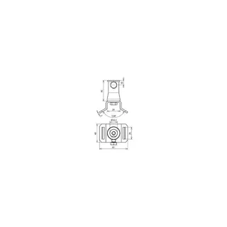 Dehn & Söhne Bügel 106322 für Spannbänder B25mm