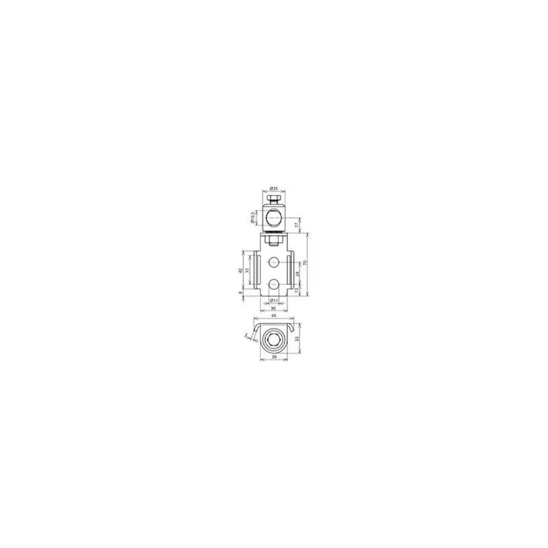 Dehn & Söhne Bügel 106321 für Spannbänder B30mm
