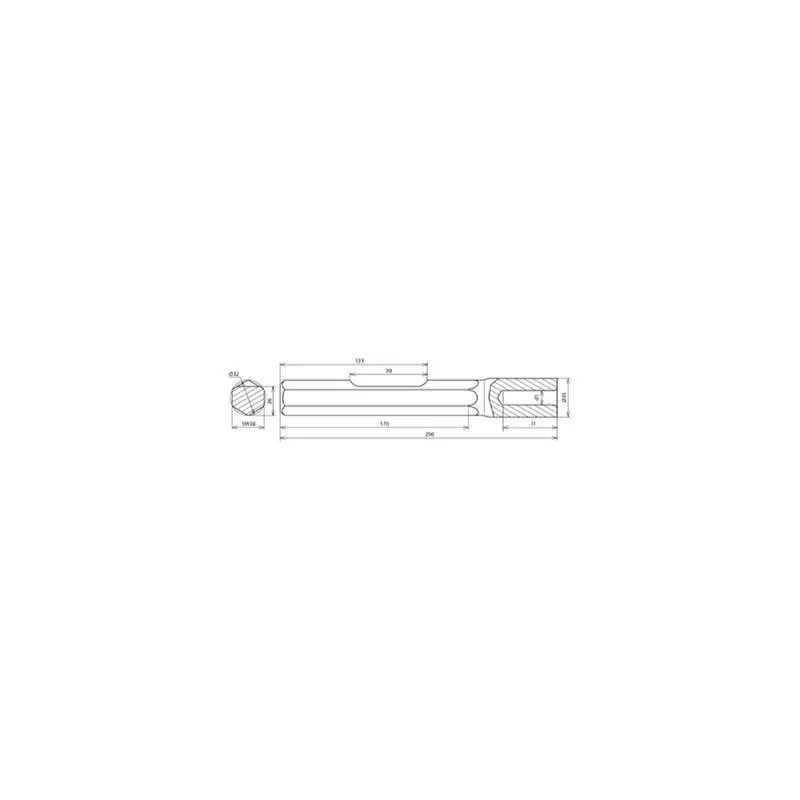 Dehn & Söhne Hammereinsatz 625029 D25mm