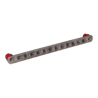 Dehn & Söhne Potentialausgleichsschiene 472239 M10 V2A 505x40mm o. Abd.