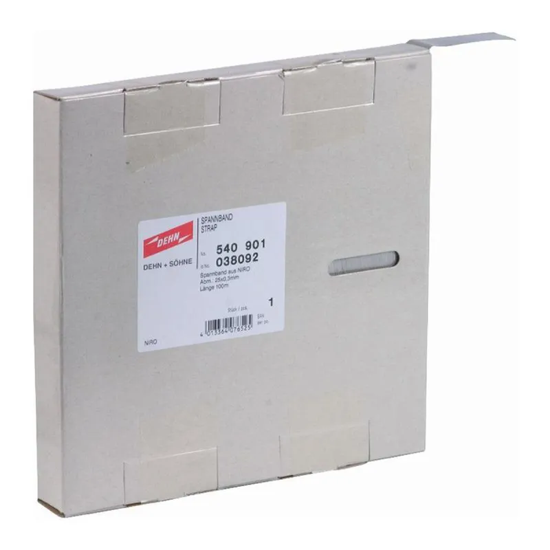 Dehn & Söhne Spannband 540901 NIRO 25x0,3mm Länge 100 Meter