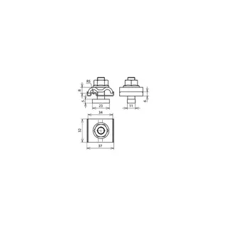 Dehn & Söhne Universalerdungsklemme 540260 NIRO für RD8/10