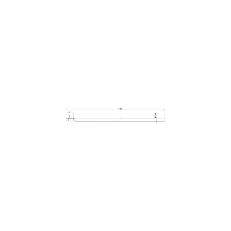 Dehn & Söhne Rohrerder 649150 D 25x2mm L 1500mm