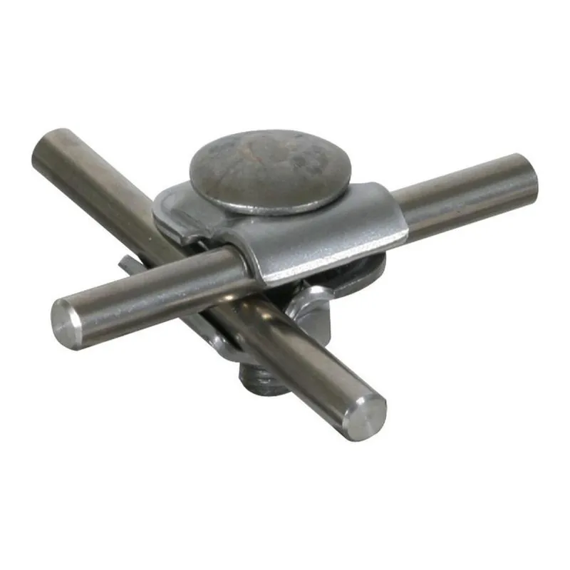 Dehn & Söhne MMV-Klemme 390259 NIRO m.Flachrundschraube u.Mutter