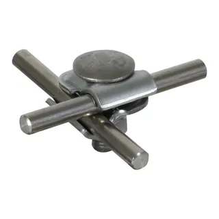 Dehn & Söhne MMV-Klemme 390259 NIRO m.Flachrundschraube u.Mutter
