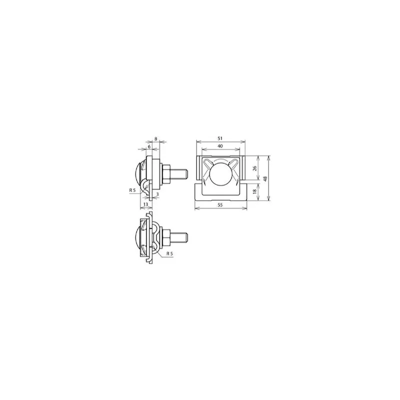 Dehn & Söhne FS-Klemme 380110 D: 10mm Al z. 2fach-Anschluss