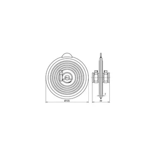 Dehn & Söhne Dichtmanschette 478598 bis 1bar für Rd 10mm
