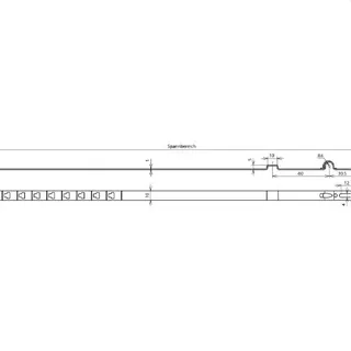 Dehn & Söhne Leitungshalter 200057 für Rd 8mm Cu
