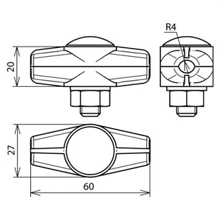Dehn & Söhne ES-Verbinder 309008 ZG 8mm