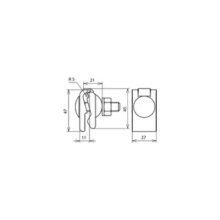Dehn & Söhne Anschlussklemme 371008 TG7tZn
