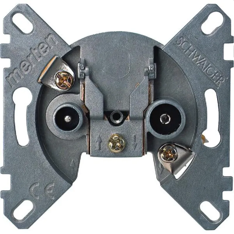 Merten Antennendose 466098 2fach