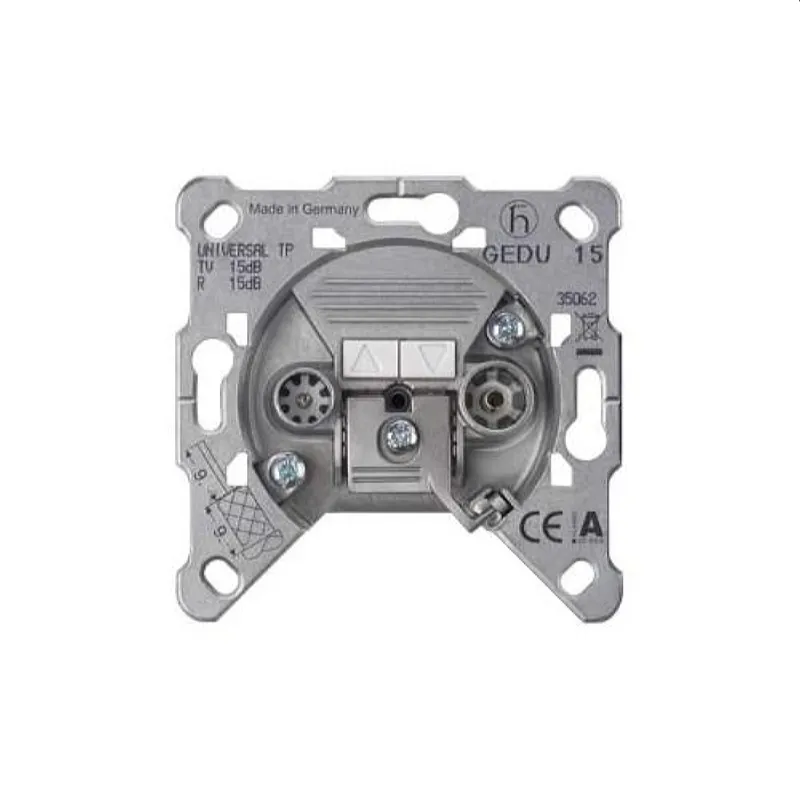Siemens Geräteeinsatz 5TG2484 Antennen-Durchgangsdose/Enddose
