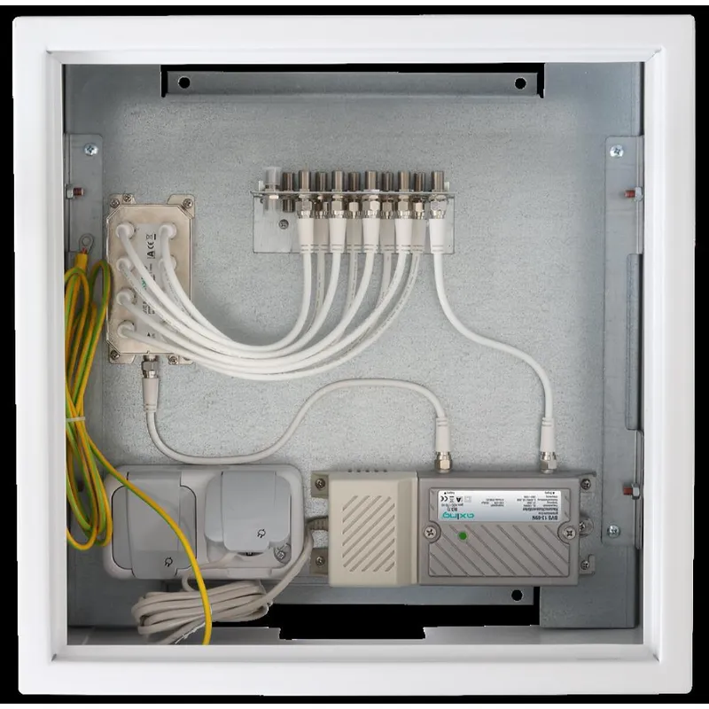 Axing CATV-Montageschrank BZU 40-08 max. 8 Teilnehmer BZU04008