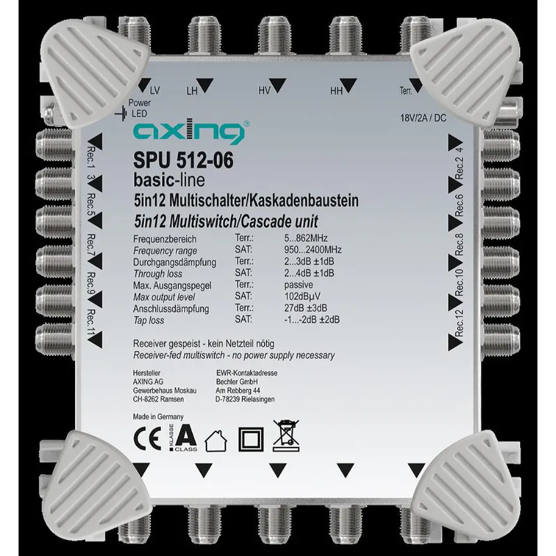 Axing Multischalter SPU 516-05 SPU51605