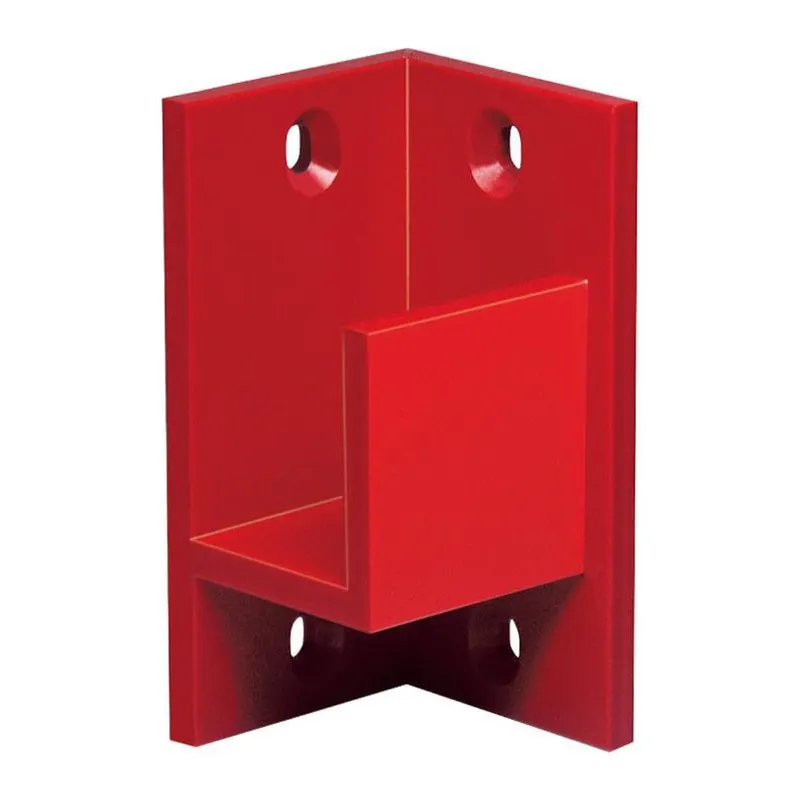 Dehn & Söhne Halter für Absperrbalken 32x46mm
