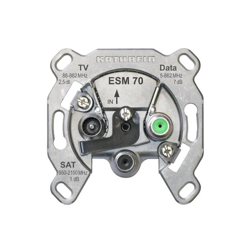 Kathrein Sat-Modem-Einzelanschlussdose ESM 70 3fach