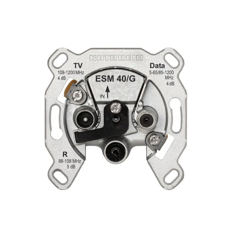 Kathrein Modem-Einzelanschlussdose ESM 40/G 3fach