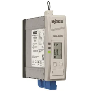 WAGO USV Lade und Kontrolleinheit 787-870 24VDC 10A Pufferzeit 10-600s