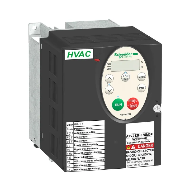 Schneider Electric Frequenzumrichter ATV212H075N4 0,75kW 480V 3phasig IP21 ATV212H075N4